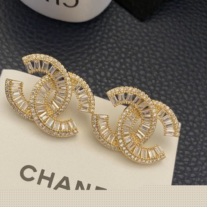 Ch*el earrings